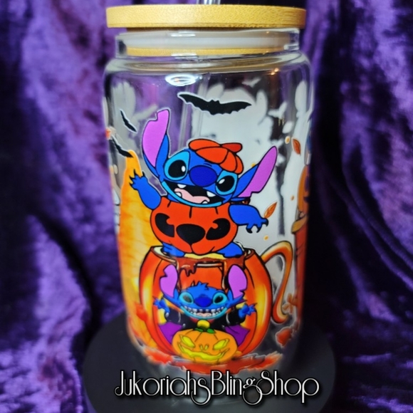 Stitch Halloween Libbey Cup - Picture 4 of 5
